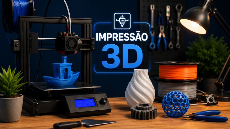 Por onde começar na Impressão 3D? O guia realista para dar os primeiros passos