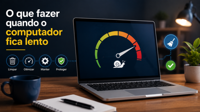 O que fazer quando o computador fica lento?
