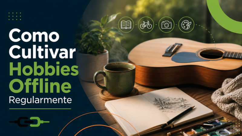 Como cultivar Hobbies offline regularmente