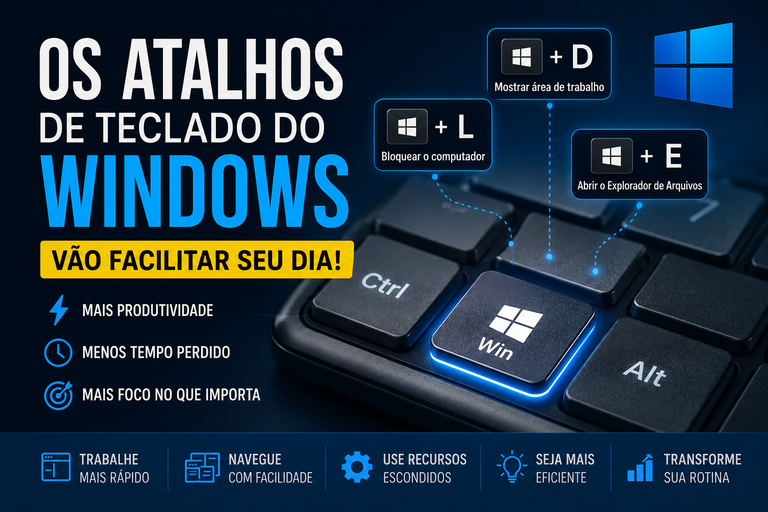 Atalhos de teclado do Windows