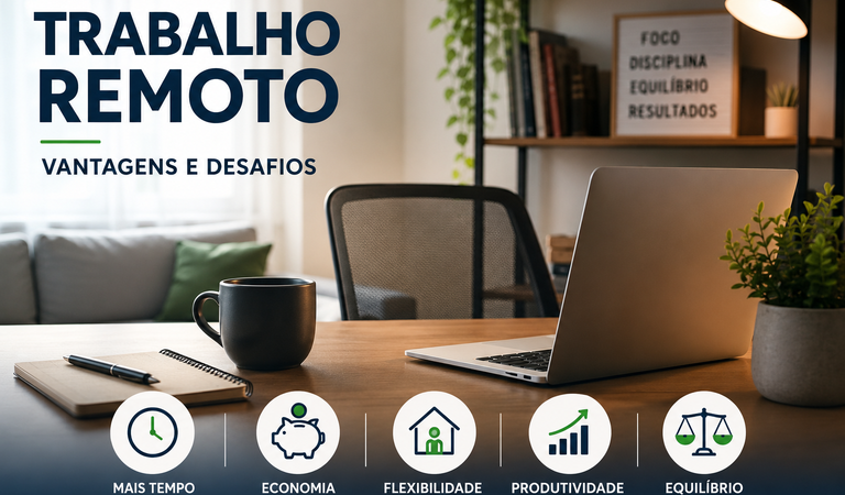 Trabalho remoto: vantagens, desafios e dicas para trabalhar de casa