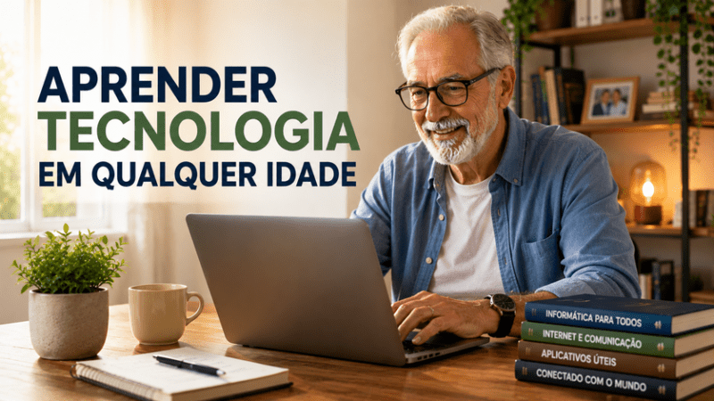 Aprender tecnologia em qualquer idade