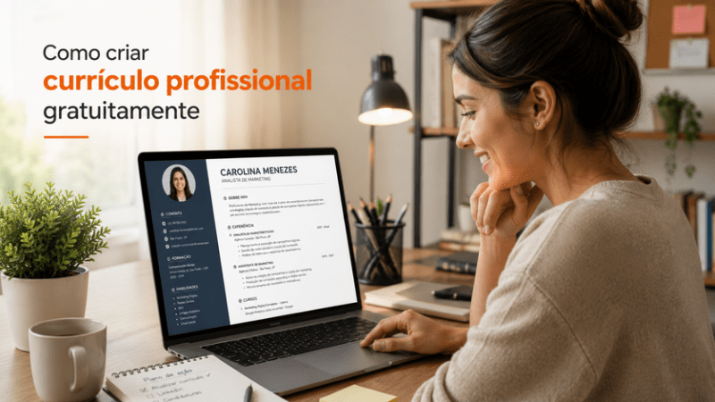 Softwares para criar currículo profissional gratuitamente